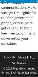 Freee Government iPhone app screenshot 10