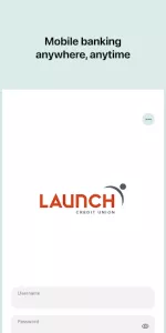 Launch Credit Union app screenshot 1