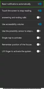 Prudence Screen Reader app screenshot 7