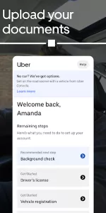 Uber  app screenshot 5