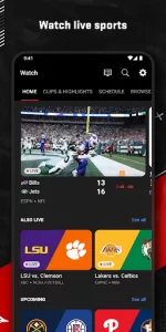 ESPN app screenshot 2