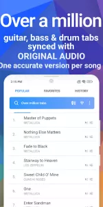 Songsterr Guitar Tabs & Chords app screenshot 1