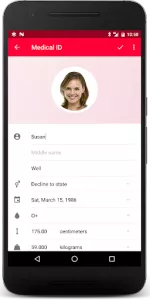 Medical ID app screenshot 5
