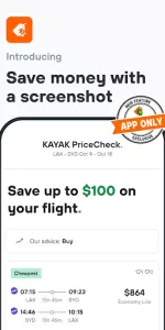 KAYAK app screenshot 2