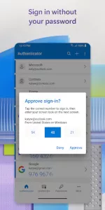 Microsoft Authenticator app screenshot 4