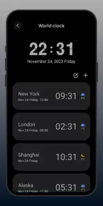 Flip clock app screenshot 6