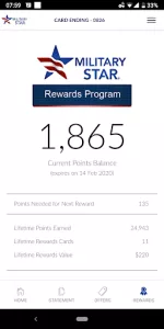 MILITARY STAR® Mobile app screenshot 8