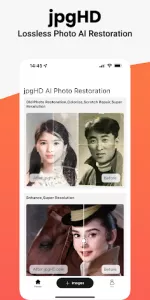 jpgHD AI Photo Restoration app screenshot 1