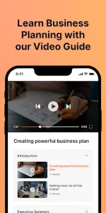 Bizplanr app screenshot 5