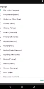 Speech Recognition & Synthesis app screenshot 7