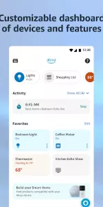 Amazon Alexa app screenshot 1