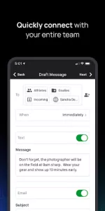 Teamworks app screenshot 2