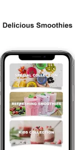 Easy smoothie recipes app screenshot 1