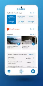 Gov2Go app screenshot 1