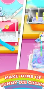 Unicorn Chef Ice Cooking Games app screenshot 3