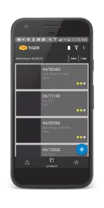 TIGER app screenshot 1