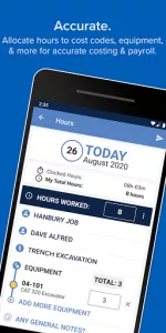 HCSS myField app screenshot 4
