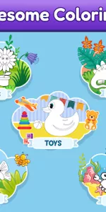 Coloring games for kids app screenshot 20