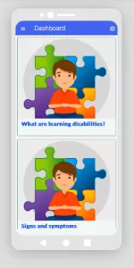 Disabilities and Disorders app screenshot 1