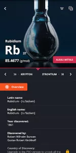 Periodic Table 2025 app screenshot 2