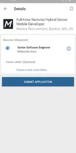 Dice Tech Careers app screenshot 6