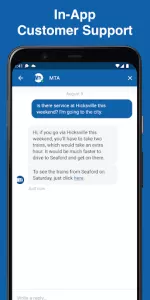 MTA TrainTime app screenshot 8