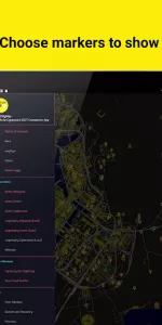 NightCityMap app screenshot 13