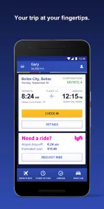 Southwest Airlines app screenshot 1