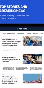 NBC News app screenshot 6