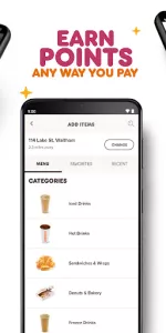 Dunkin app screenshot 4