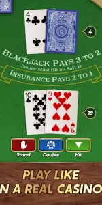 Blackjack app screenshot 6