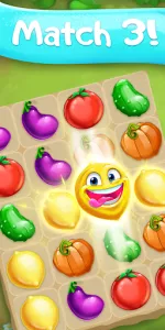 Funny Farm match 3 Puzzle game app screenshot 6