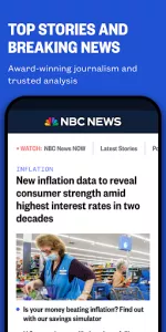 NBC News app screenshot 1