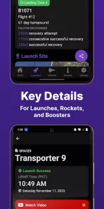 Next Spaceflight app screenshot 16