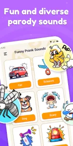 Funny Prank Sounds app screenshot 1