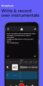 Offtop Rap Studio & Song Maker app screenshot 1