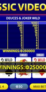 Video Poker by Pokerist app screenshot 6