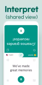 Talking Translator  app screenshot 1