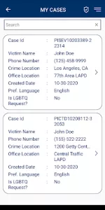 Victim Assistance Program for  app screenshot 3