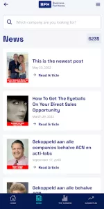 Business For Home News app screenshot 2