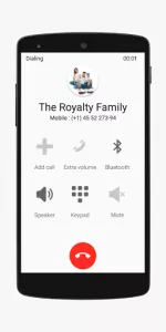 The Royalty Family Fake Call V app screenshot 2