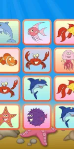 Ocean Memory Match app screenshot 9