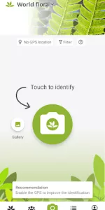 PlantNet Plant Identification app screenshot 1