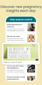 Pregnancy App & Baby Tracker app screenshot 3