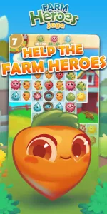 Farm Heroes Saga app screenshot 1