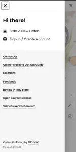Chicken Kitchen app screenshot 2