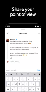 Threads app screenshot 4