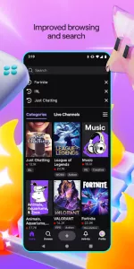 Twitch app screenshot 3