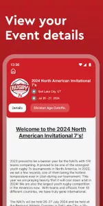 North American Invitational 7s app screenshot 4