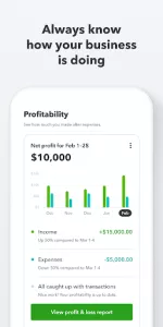 QuickBooks Online Accounting app screenshot 2